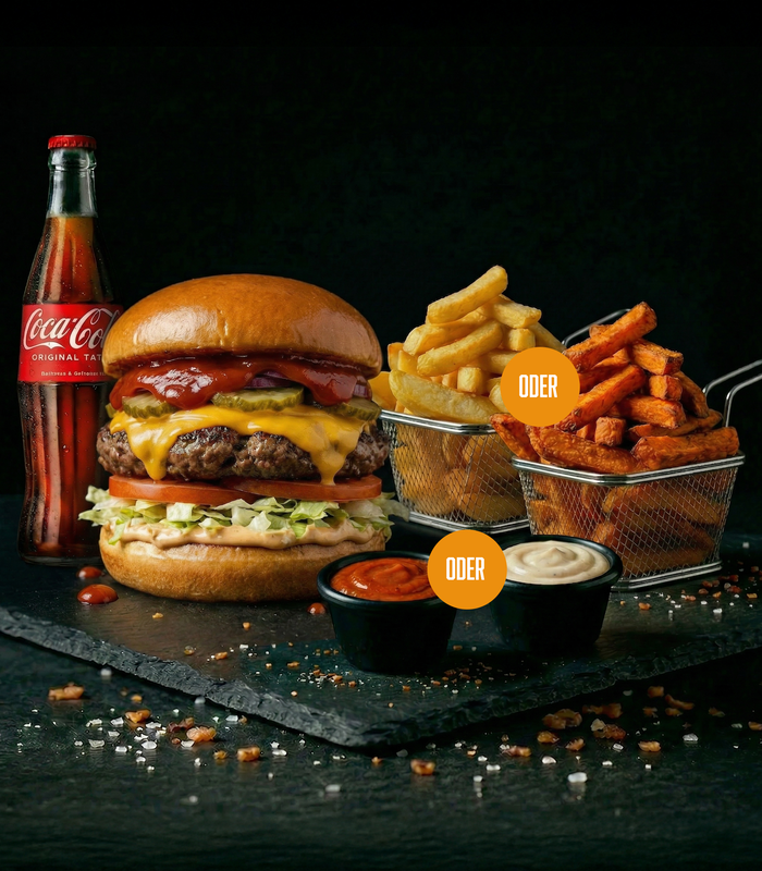 Cheeseburger Menü