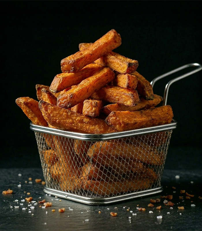 Süßkartoffelpommes