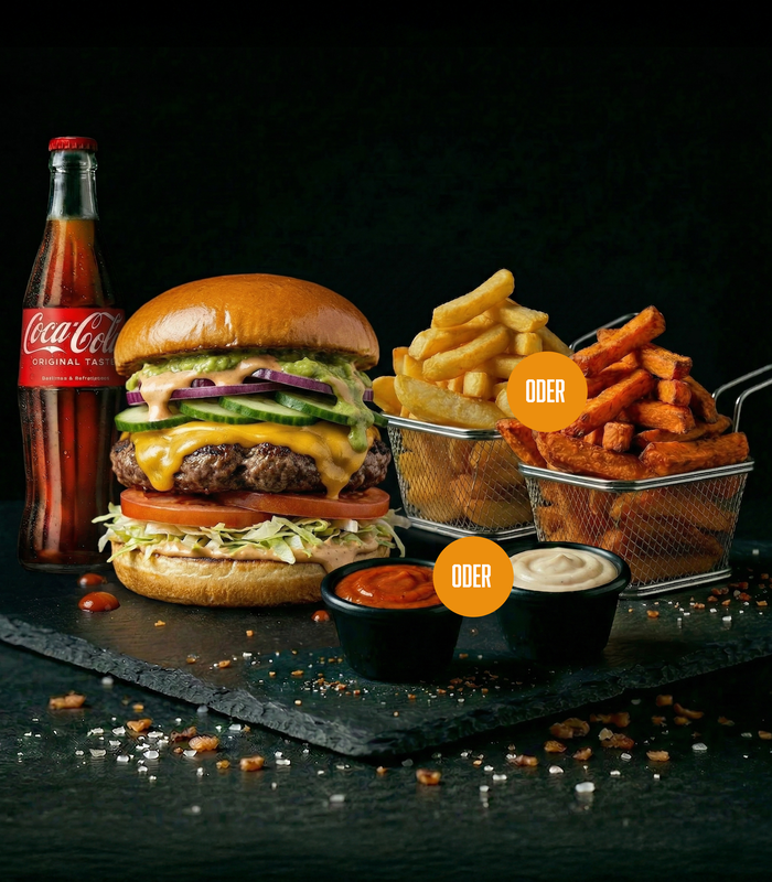 Chili-Cheeseburger Menü