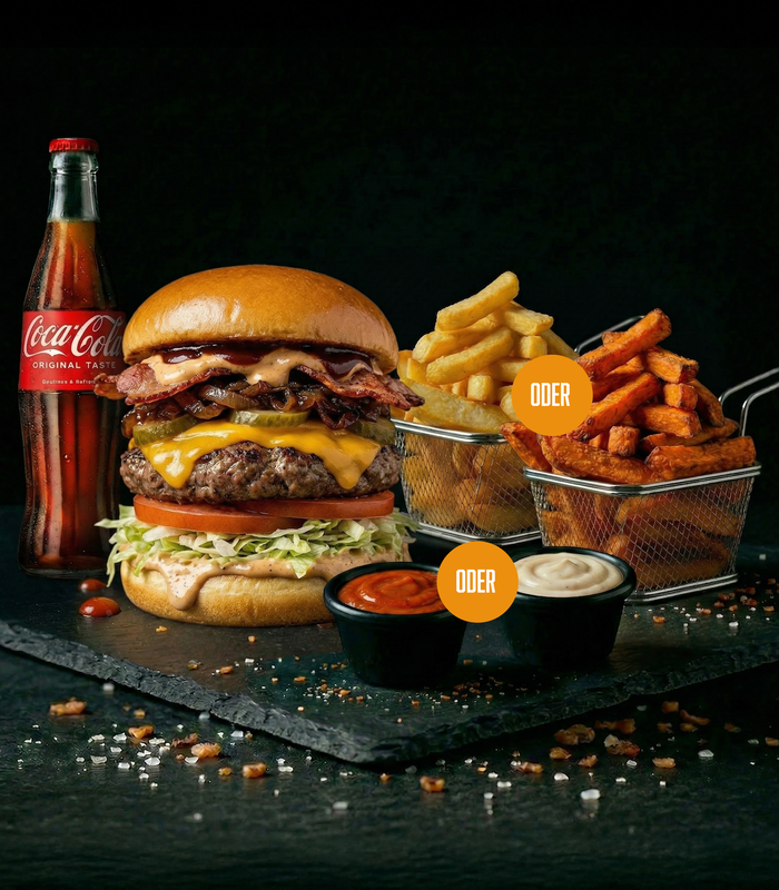 Avocado Burger Menü