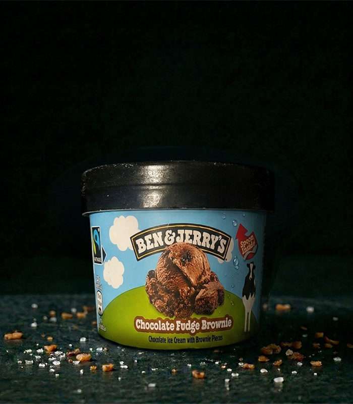 Ben & Jerrys Eiscreme 100ml Chocolate fudge brownie